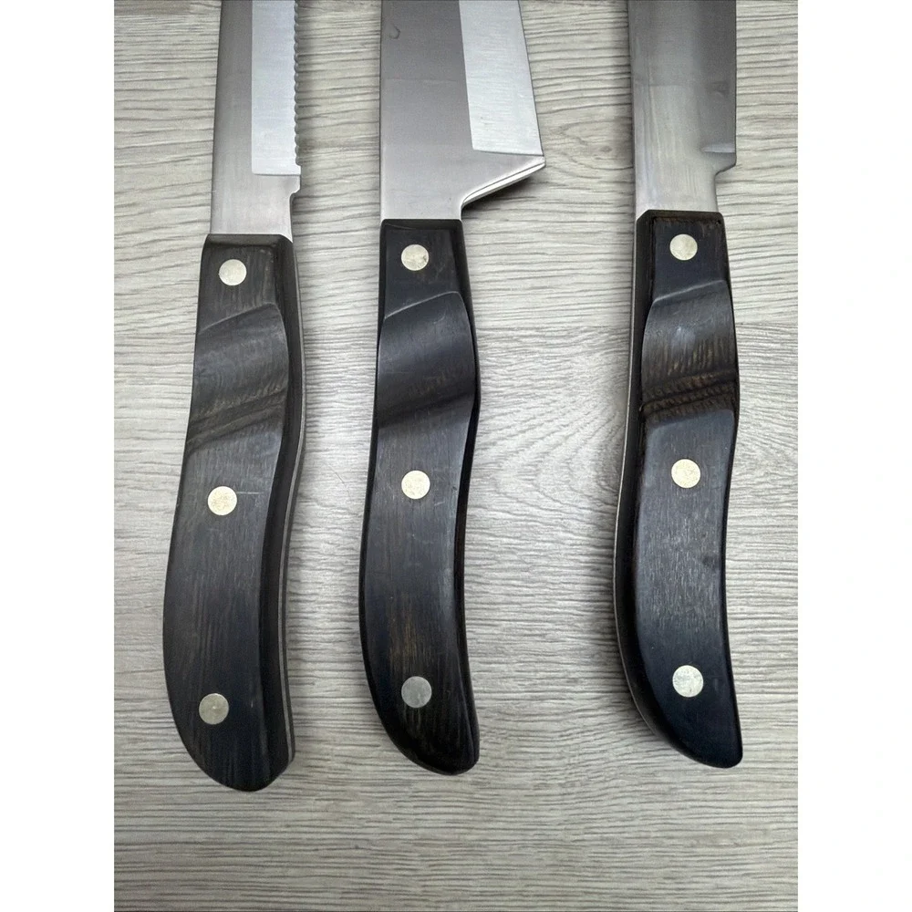 VTG EKCO USA Arrowhead Stainless Steel Butcher Knife,Slicer Knife,Chef Knife USA